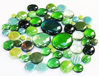 200g Round Mix Of Glass Pebbles & Mosaic Tiles - Choice Of Colours • £7.50