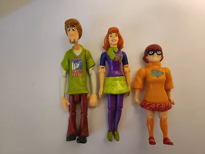 Pop Rocket Scooby-doo Ghost Patrol Velma Shaggy And Daphne Figure Set • $9.99