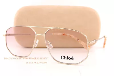 Brand New Chloe Eyeglass Frames CE 2148 906 Medium Gold Women 57mm Without Case • $99.99