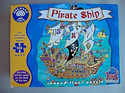 £3.99 • Buy Orchard Toys 100 Piece Shaped Floor Puzzle - Pirate Ship - Complete
