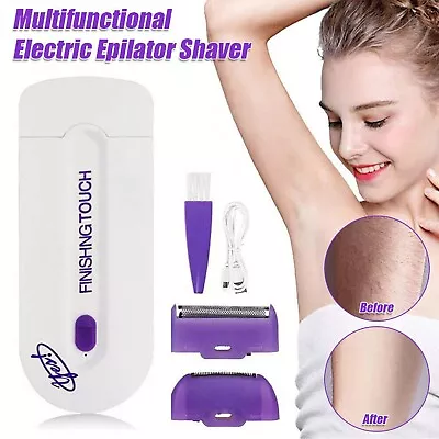 New Instant Pain Free Touch Hair Removal Remover Laser Epilator Body Face Women • $17.99