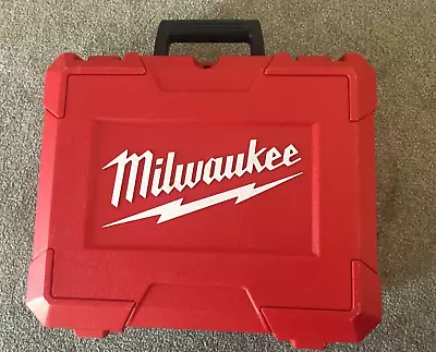 Milwaukee EMPTY Case Tool Box-M18 Brushless 1/2 Drill Driver Kit 2801-22 CT • $39.99