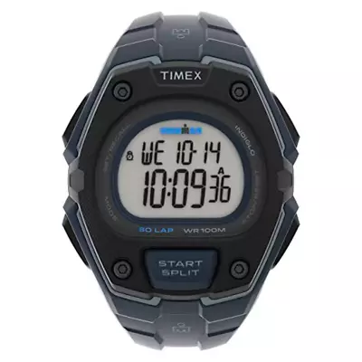 Timex TW5M48400 Men's  Ironman  30-Lap Resin Watch Alarm Indiglo Chronograph • $32