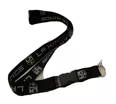 Los Angeles Kings LA Kings Lanyard Keychain Black • $6.90