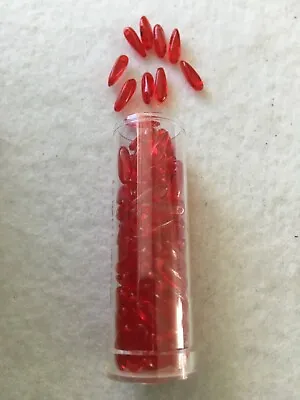 £2.25 • Buy Gutermann Glass Teardrop 3mm And 5mm And Drop Beads 10mm X 18mm And 12mm X 21mm