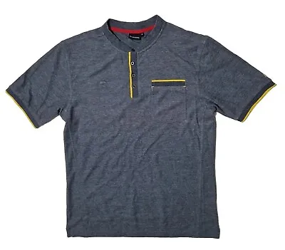 Mcdonald's Mens M Medium Grey Yellow Relaxed Crew Uniform T-Shirt Shirt • £17