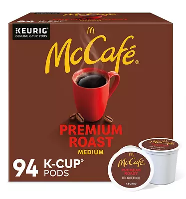 McCafé Premium Roast K-Cup Coffee Pods  94  Ct  K-cup New.... • $39.99