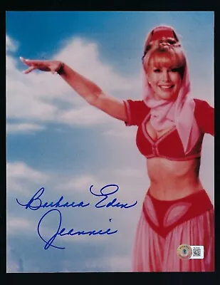 Barbara Eden Signed 8x10 Photograph Beckett Authentic I Dream Of Jeannie • $69.95