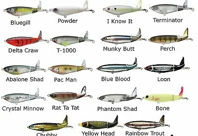 River2Sea Whopper Plopper Surface Prop Bait Lure (75 90 110 130 Mm) Free Ship • $11.95