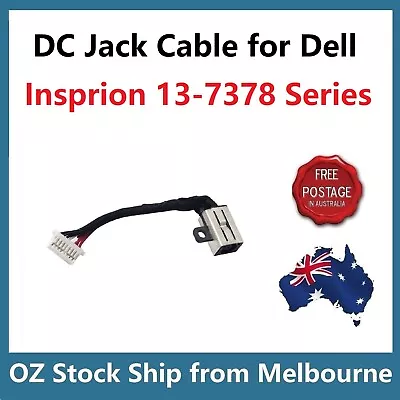 DC Power Jack For Dell Inspiron 13-7378 Charger Port Socket Plug Input Cable • $14.99