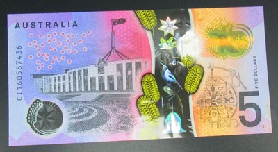 $12 • Buy Australia Five Dollars $5 Banknote UNC