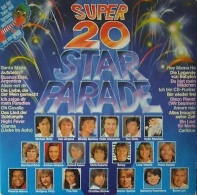 $7.45 • Buy Super 20 Star Parade (1978) | LP | Rex Gildo, Michael Holm, Vader Abraham, Wo...