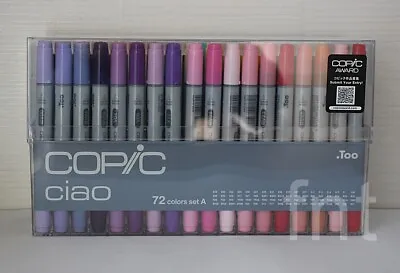 Copic Ciao Marker 72 Color Set A - Free Expedited Shipping • $224.50