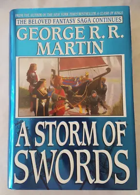 A STORM OF SWORDS - George R.R. Martin Hardcover Book • $28.99