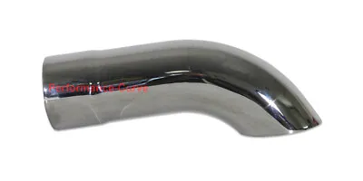 5  Chrome Exhaust Turndown Stack - Race / Diesel Applications 18  Long • $109.95