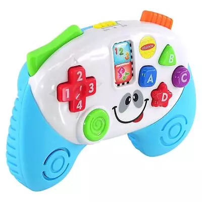 Baby Musical Toy Console Controller Game Toddler Bilingual Game Lights Sounds • £8.99