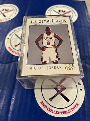 1992 Impel US Olympicard Olympic 110 Card Complete Set Michael Jordan Dream Team • $18.95