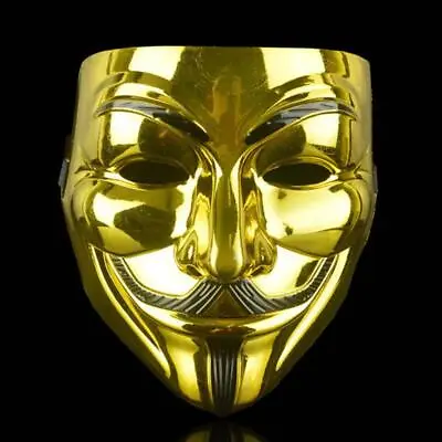 $6.20 • Buy V For Vendetta Guys Halloween Mask Fawkes Anonymous Hacker Cosplay Party Props
