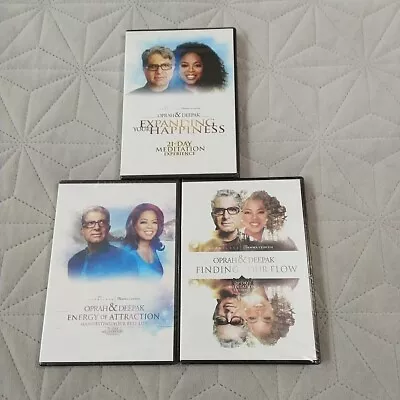 Oprah & Deepak 21-Day Meditation Experience 3 CD Lot-Brand New Sealed 2014 • $55.55