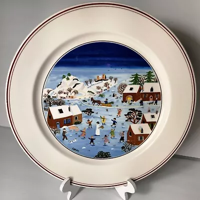 Villeroy & Boch Naif Christmas Porcelain Plate Luxembourg • $20