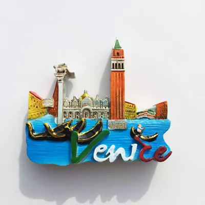 Italy Venice Tourist Travel Souvenir Gift 3D Resin Refrigerator Fridge Magnet • $7.99