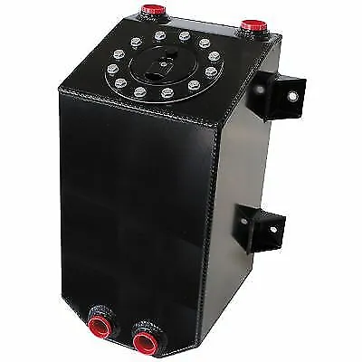 AEROFLOW Aluminium 3 Gallon (11.35L) Fuel Cell With Cavity / Sump Black • $499