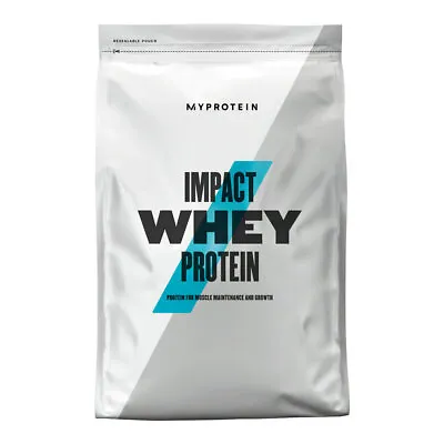 MYProtein Impact Whey Protein 2.5kg New Stock Now Available • £49.99