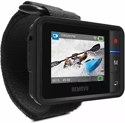 Removu REMOVU R1+ (Plus) Waterproof (IPX7) Wireless Remote Viewer For GoPro4/5/6 • $99.95