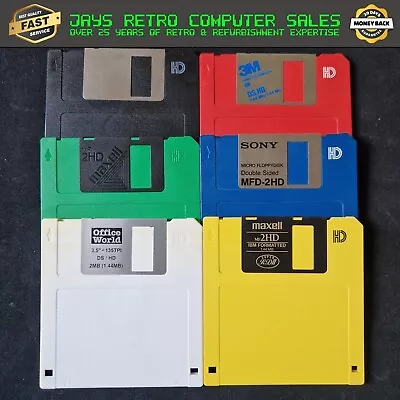 1x 3.5  1.44Mb BLANK HIGH DENSITY DOUBLE SIDED FLOPPY DISK DS HD DSHD FORMATTED • £1.99