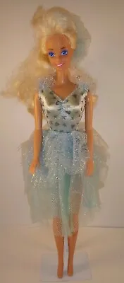 My First Barbie Easy-To-Dress Glittering Ballerina Costume (1991) • $18