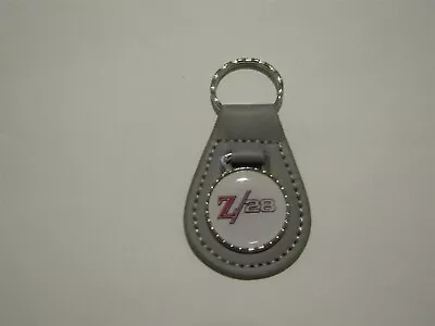 $9.99 • Buy Chevrolet Camaro Z/28 Z-28 Z28 Vintage Emblem Logo Keychain Keyring Light Grey