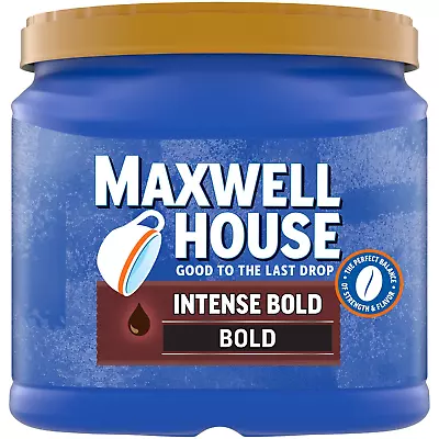 Maxwell House Intense Bold Dark Roast Ground Coffee 26.7 Oz Canister • $21.98