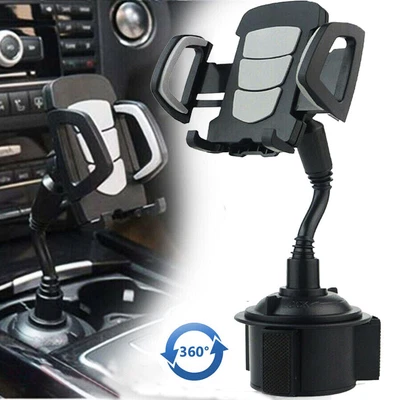 $8.99 • Buy Car Cup Holder Phone Mount Gooseneck Car Accessories Universal For Cell Phone