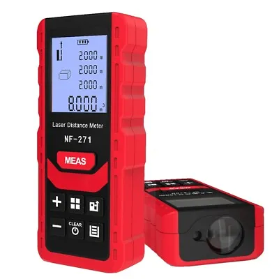 Mini LCD Digital Laser Rangefinder Distance Meter 80M Measure Range Finder Tool • $32.28