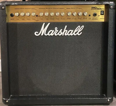 Marshall Amplifier Marshall Mg Dfx 50 Electric Guitar Amp With Multi Effects • £119