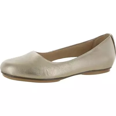 Naturalizer Womens Maxwell Gold Ballet Flats Shoes 7 Medium (BM) BHFO 0843 • $16.99