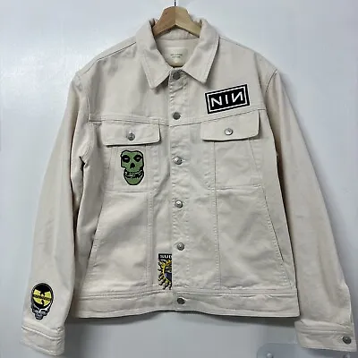 Aime Leon Dore Trucker SS22 Jacket Sz XL Misfits Wu Tang ALD Patches New York • $150