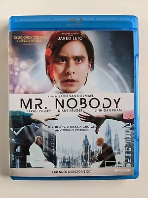 Mr. Nobody Extended Director's Cut Blu-ray - Jared Leto - LIKE NEW • $18.95