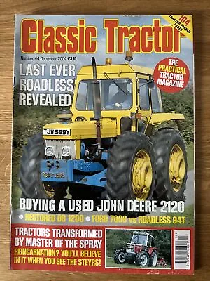 Classic Tractor Magazine December 2004 Number 44 • £1
