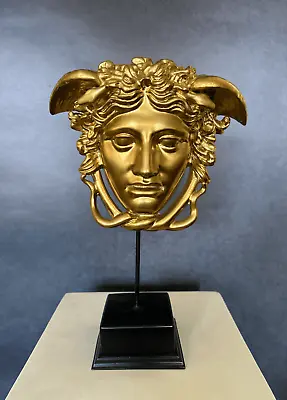 Medusa Bust Statue 13 Inches 33 Cm Medusa Bust Sculpture Greek Statue • $139