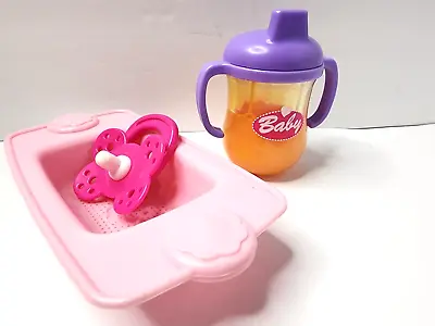 Baby Alive Doll All Gone Disappearing Juice Sippy Cup Pacifier • $8