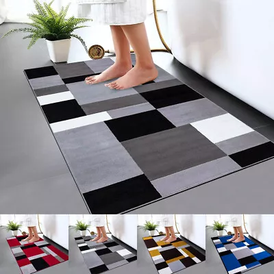 £9.99 • Buy Extra Large Bath Mat Bathroom Rug Water Absorbent Washable Toilet Pedestal Mats