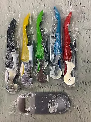 Wine Opener Set 5PCS Colorful 1pc Mini Beer Bottle Opener • $25