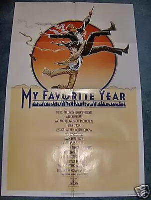 My Favorite Year(1982)peter O'toole 1sheet Nice! • $18
