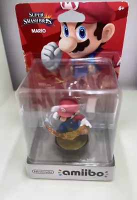 Amiibo Mario Super Smash Bros No.1 Nintendo Switch *BOX DAMAGED • $34.99