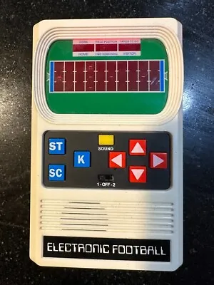 Vintage - Mattel Classic Football Electronic Handheld Game - WORKING - • $32.50