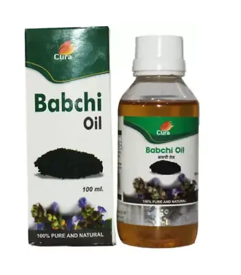 Cura Ayurvedic Babchi Oil (Psoralea Corylifolia) 100ml With Free Shipping • $19.99