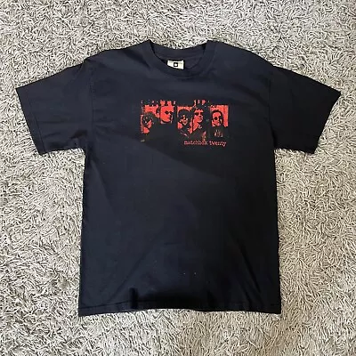 Vintage 2001 Matchbox Twenty 20 Rob Thomas Band Tour T-shirt Tee Black • $45