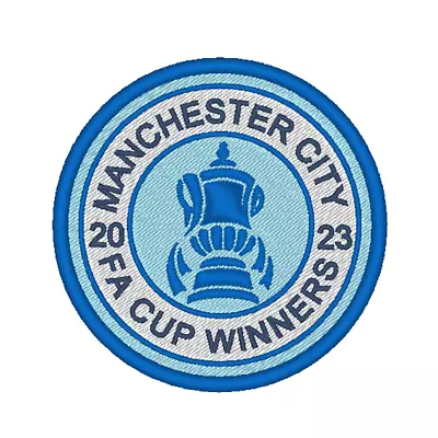 Fa Cup Final Winners 2023. Manchester City. Embroidered Badge/patch • £6