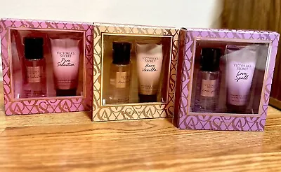 Victoria's Secret Body Mist &Lotion Mini Duo Gift Set -2.5fl Oz - 75 Ml • $17.99